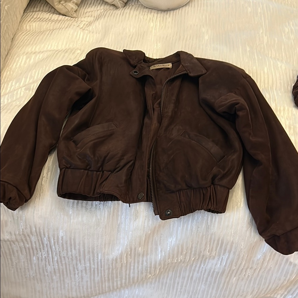 Brown Bomber Jacket